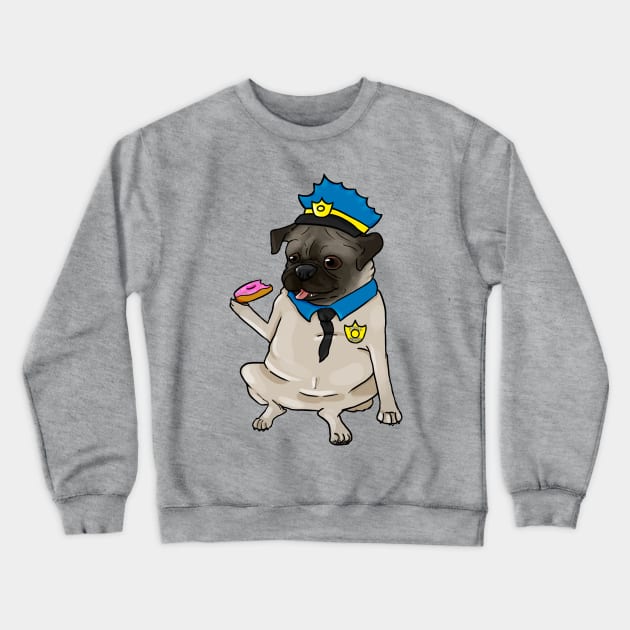 Chief Puggum Crewneck Sweatshirt by michelleachan